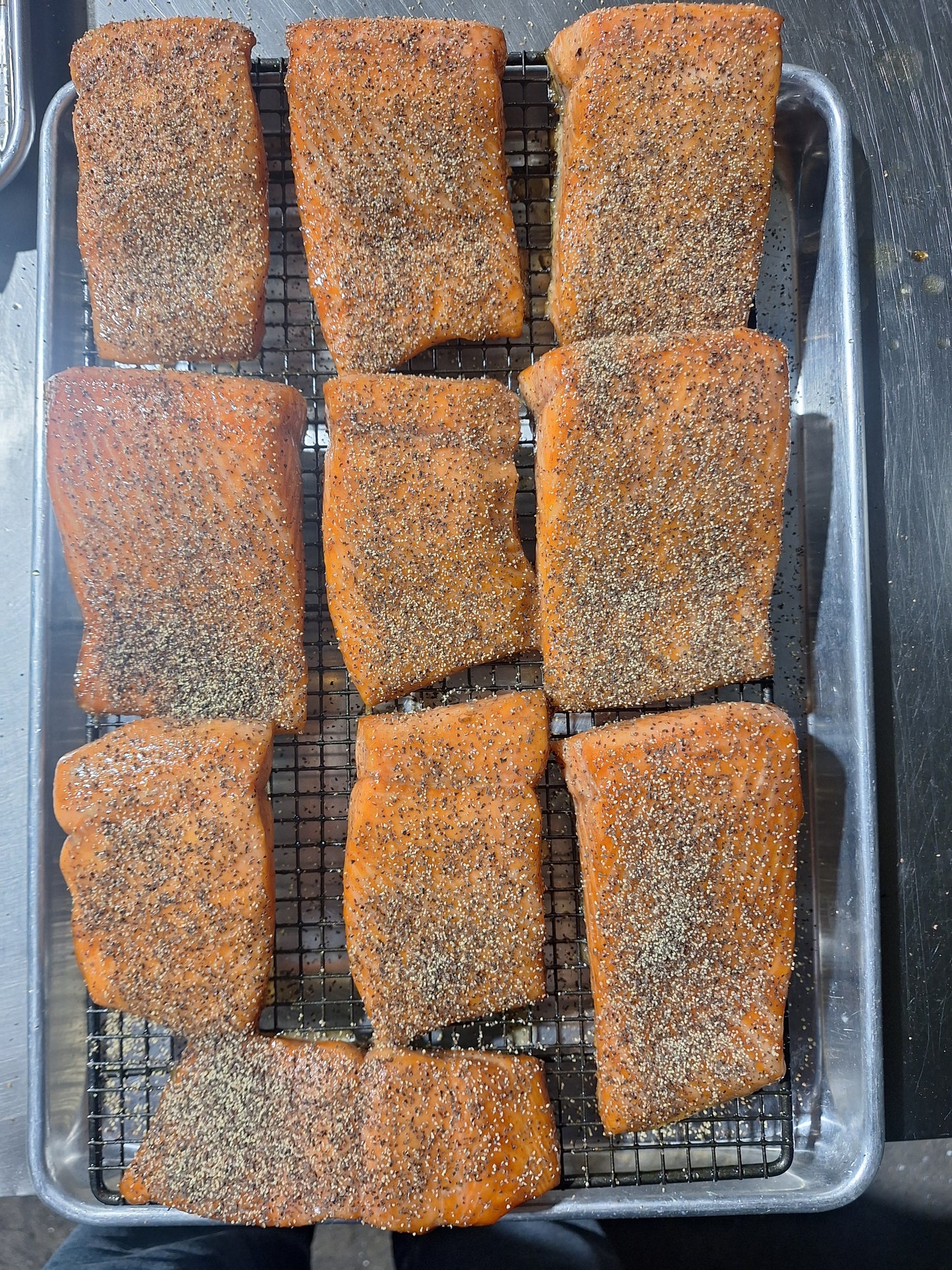 Hot-Smoked Salmon (~200gm)